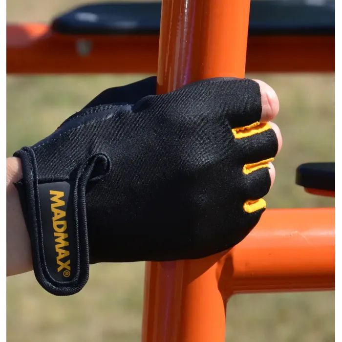 Перчатки для фитнеса MadMax MFG-251 Rainbow Orange M (MFG-251-ORG_M) изображение 9