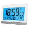 Настольные часы Technoline WS8056 White/Silver (DAS301199)