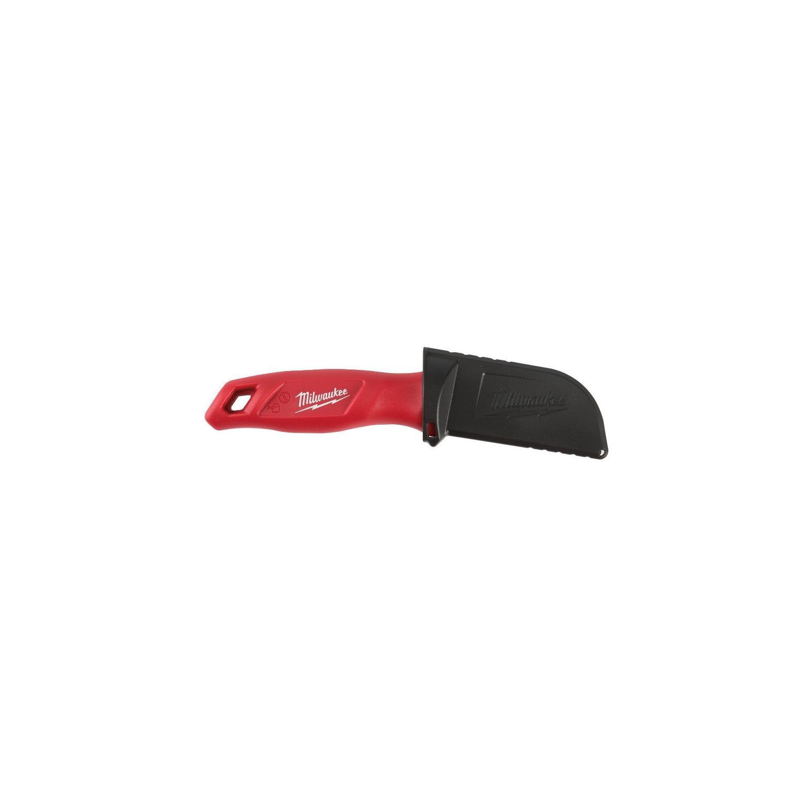 Нож монтажный Milwaukee строительный с фиксированным загнутым лезвием, для кабеля (4932464829) изображение 2