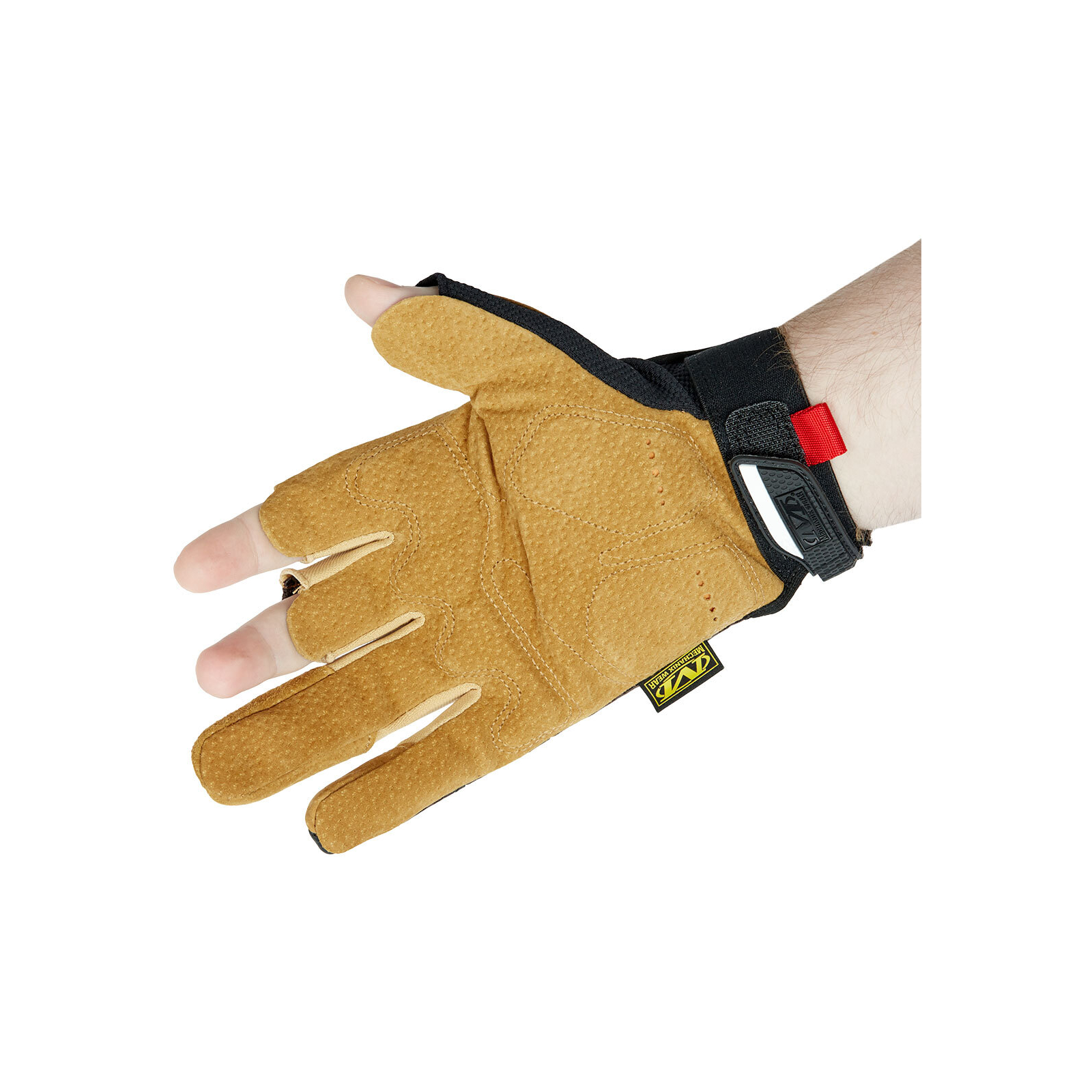 Тактичні рукавички Mechanix M-Pact Framer Leather M Brown (LFR-75-009) зображення 2
