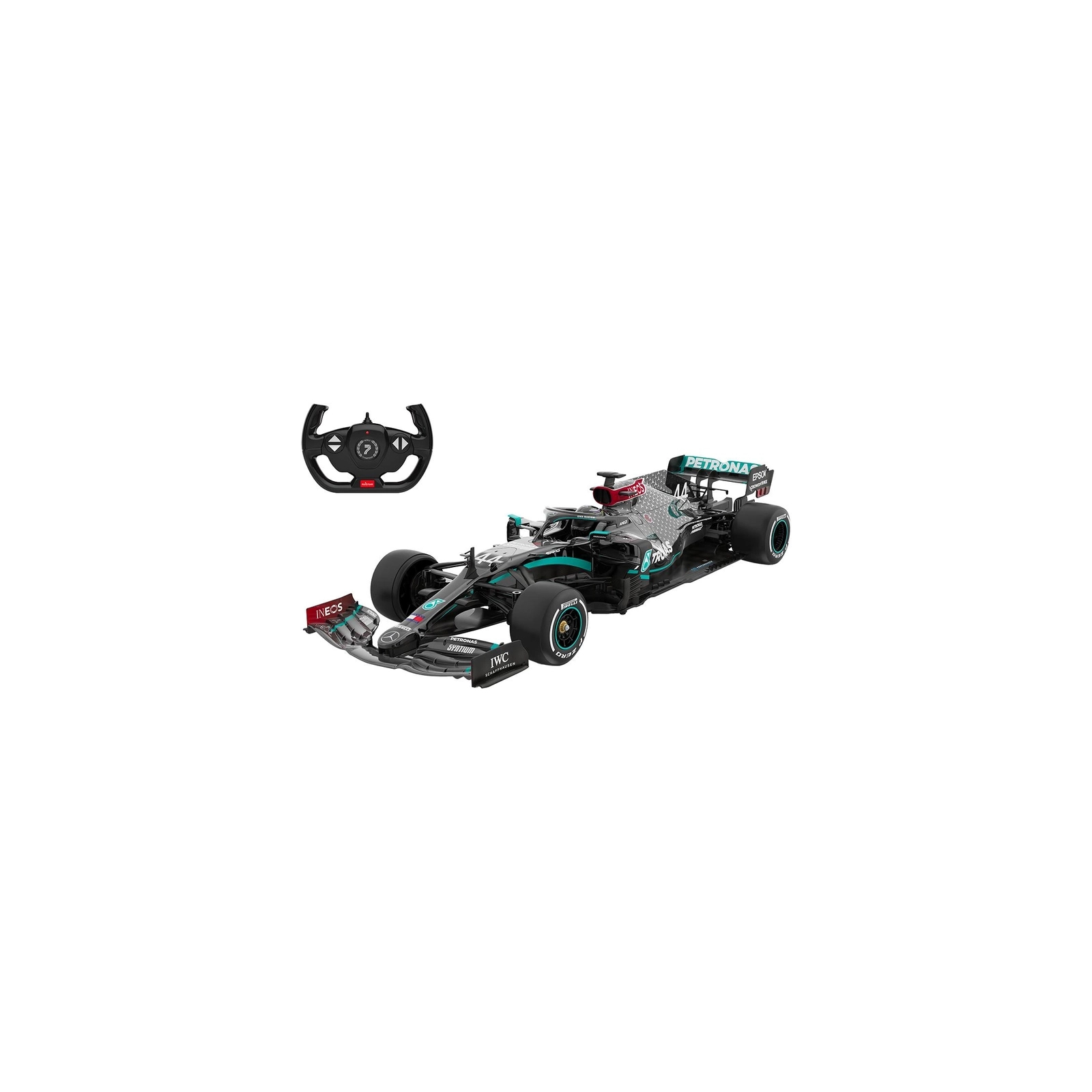 Радиоуправляемая игрушка Rastar Mercedes-AMG F1 W11 EQ Performance 1:12 (98460 black) изображение 10