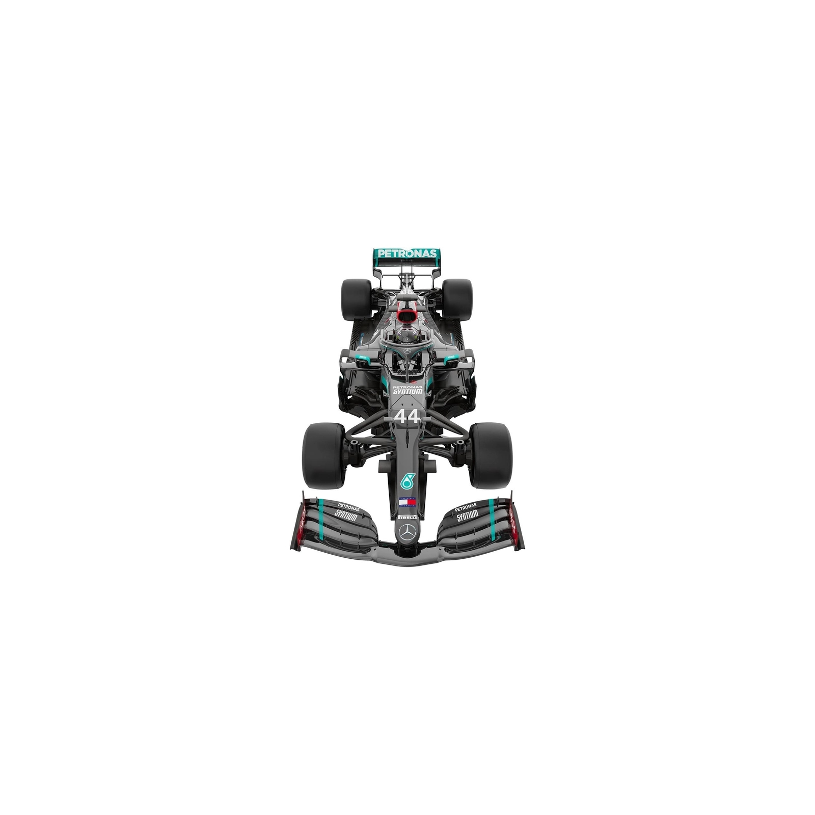 Радиоуправляемая игрушка Rastar Mercedes-AMG F1 W11 EQ Performance 1:12 (98460 black) изображение 6