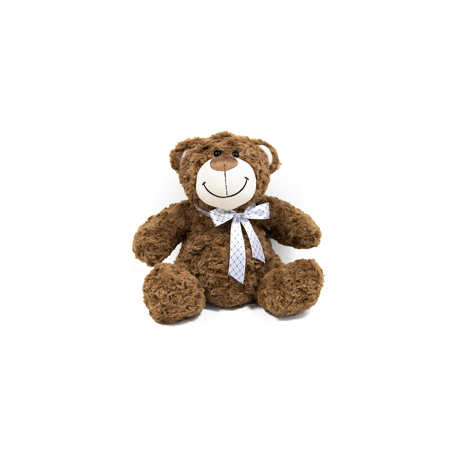 Мягкая игрушка Grand Медведь коричневый, с бантом 27 см (2502GMT)