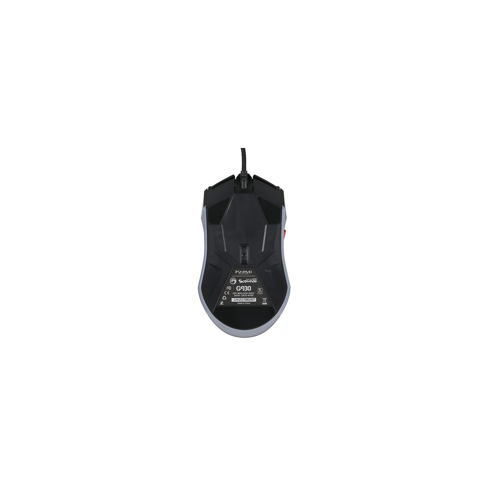 Мышка Marvo G930 USB Black (G930) изображение 4
