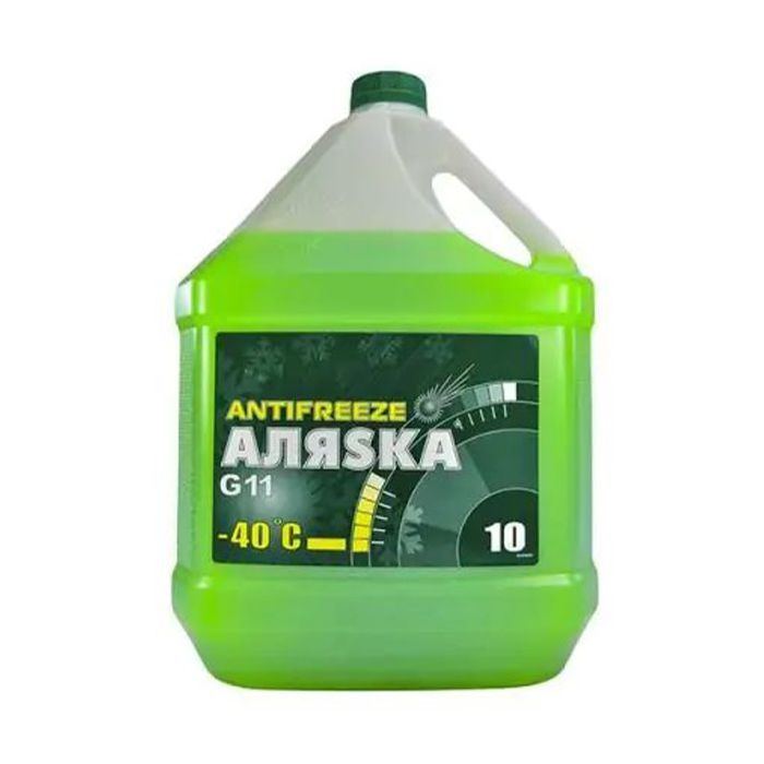 Антифриз Аляsка -40 G11 зелений 10л (5523)