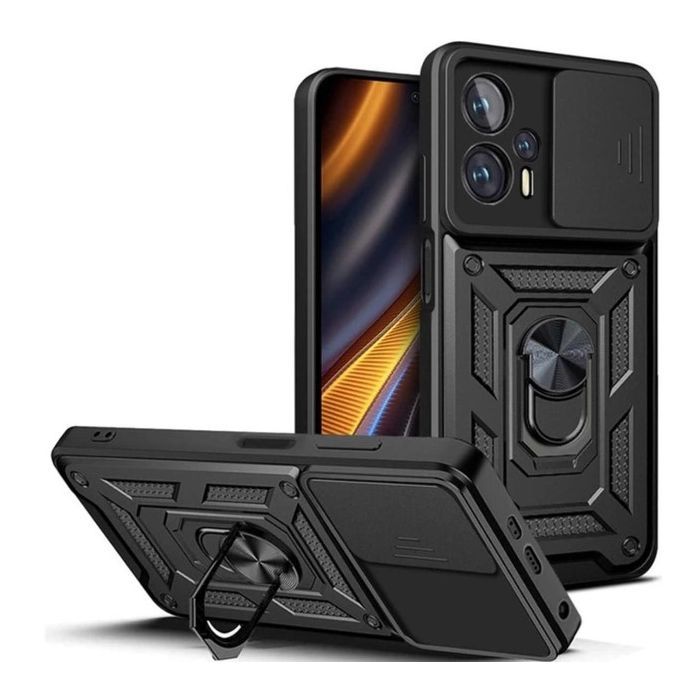 Чехол для мобильного телефона BeCover Military Poco F5 Black (709996) изображение 7