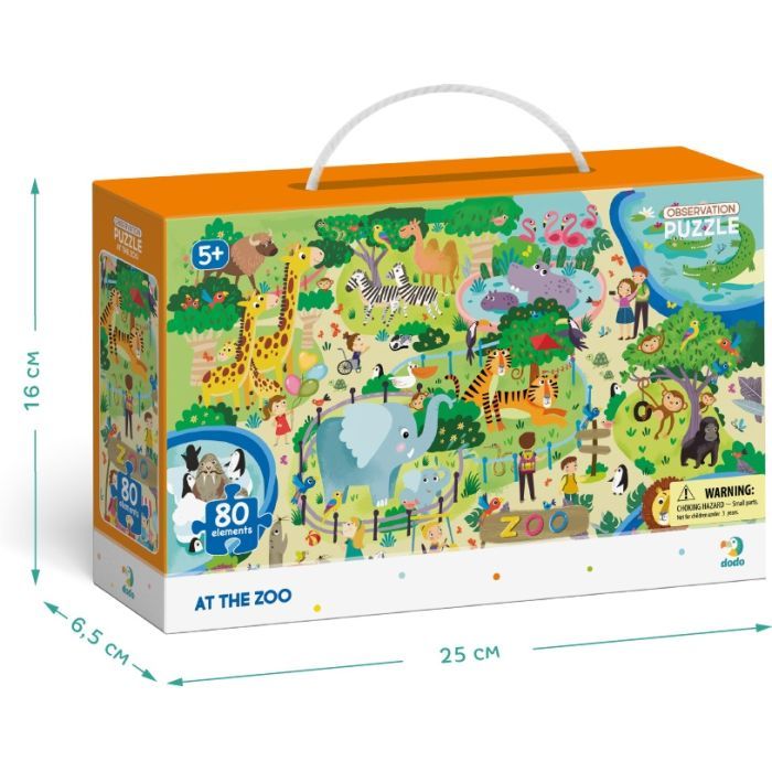 Пазл DoDo обсервационный Зоопарк (300259) изображение 5