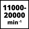 Реноватор Einhell TC-MG 250 CE, 250Вт, 11000-20000об/хв, набір насадок (4465185) зображення 4