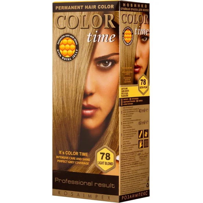Краска для волос Color Time 91 - Платиново-русый (3800010502610)