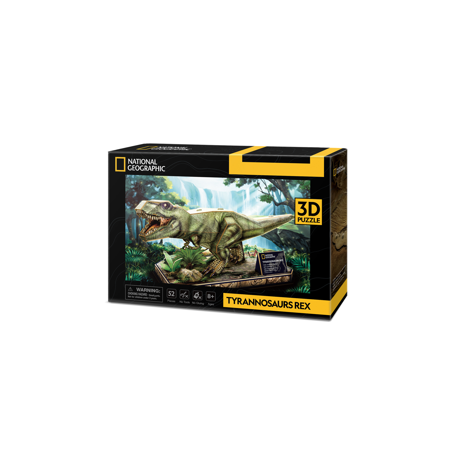 Пазл Cubic Fun 3D National Geographic Dino Тиранозавр Рекс (DS1051h) изображение 7