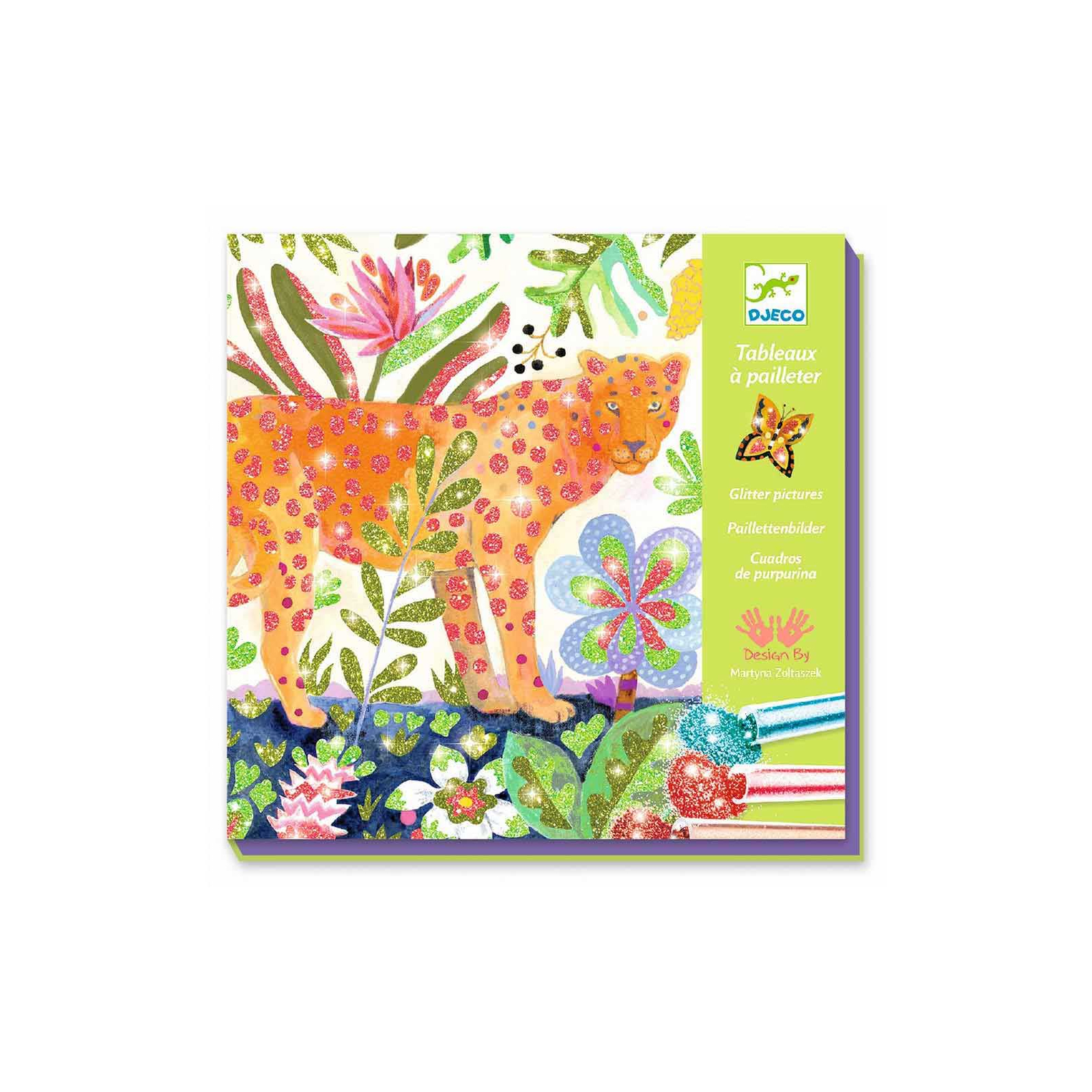 Набір для творчості Djeco Тропіки художній комплект малювання кольоровими (DJ09509)