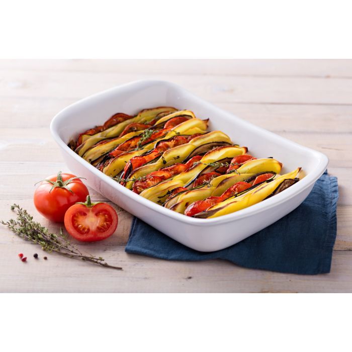 Форма для выпечки Pyrex Supreme white прямокутна 22 х 15 см (SU22RR1/7648) изображение 2