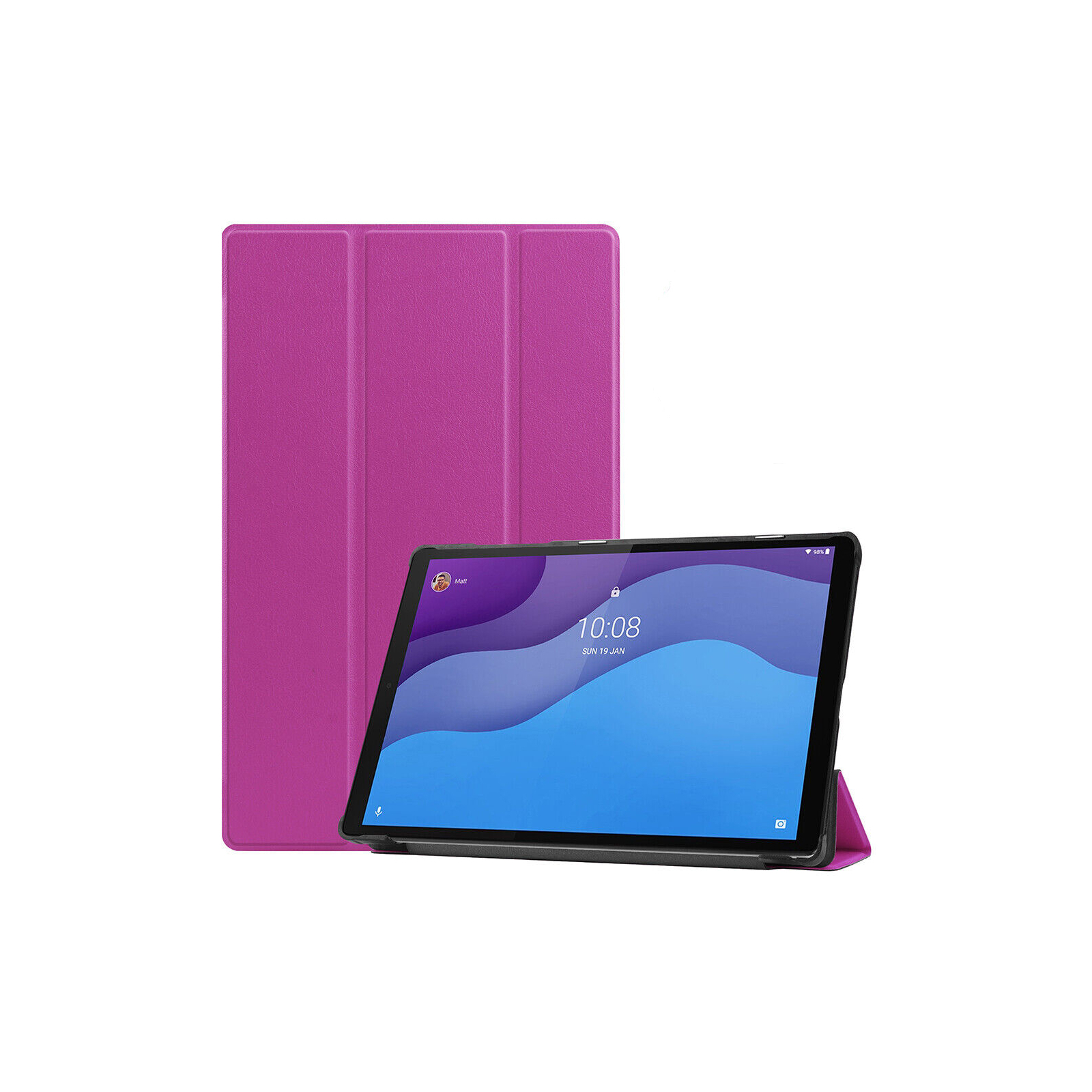 Чехол для планшета BeCover Smart Case Samsung Tab S9 Plus (SM-X810/SM-X816)/S9 FE Plus (SM-X610/SM-X616) 12.4" Space (710382) изображение 2