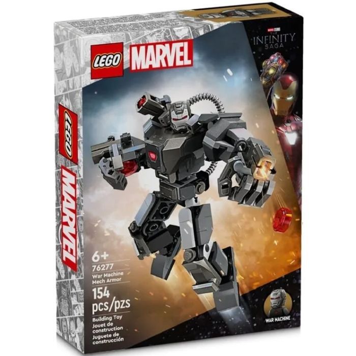 Конструктор LEGO Super Heroes Робот Бойової машини 154 деталей (76277) зображення 7