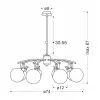 Люстра Candellux Ghost (38-14764) изображение 3