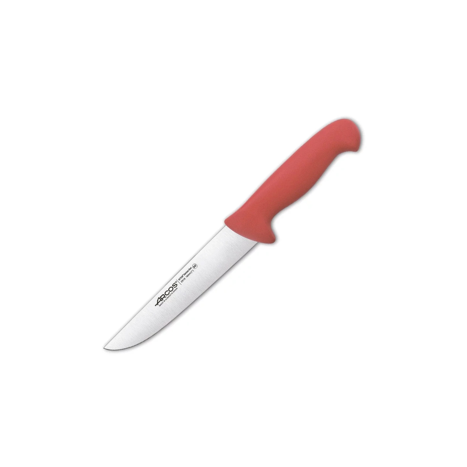 Кухонный нож Arcos серія "2900" для обробки м'яса 180 мм Червоний без блістеру (291632)
