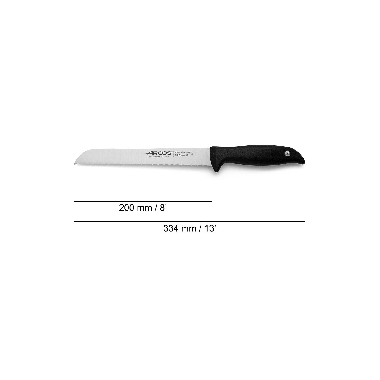 Кухонный нож Arcos Menorca для хліба 200 мм (145700) изображение 2