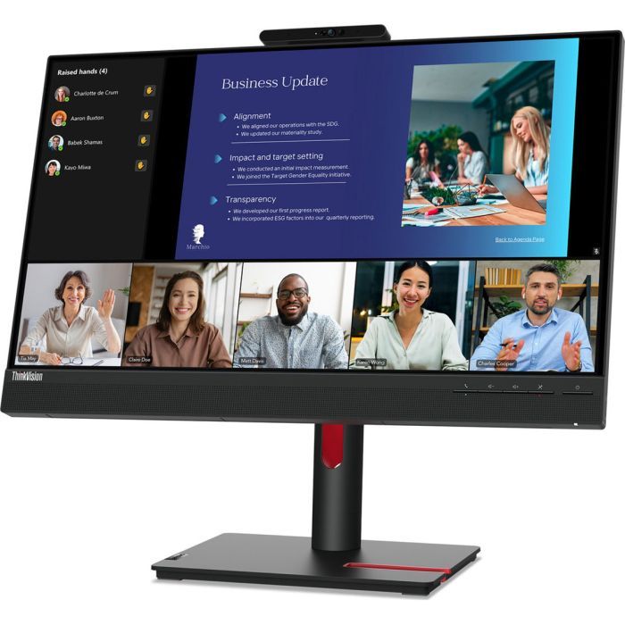 Монітор Lenovo T24v-30 (63D8MAT3UA) зображення 3