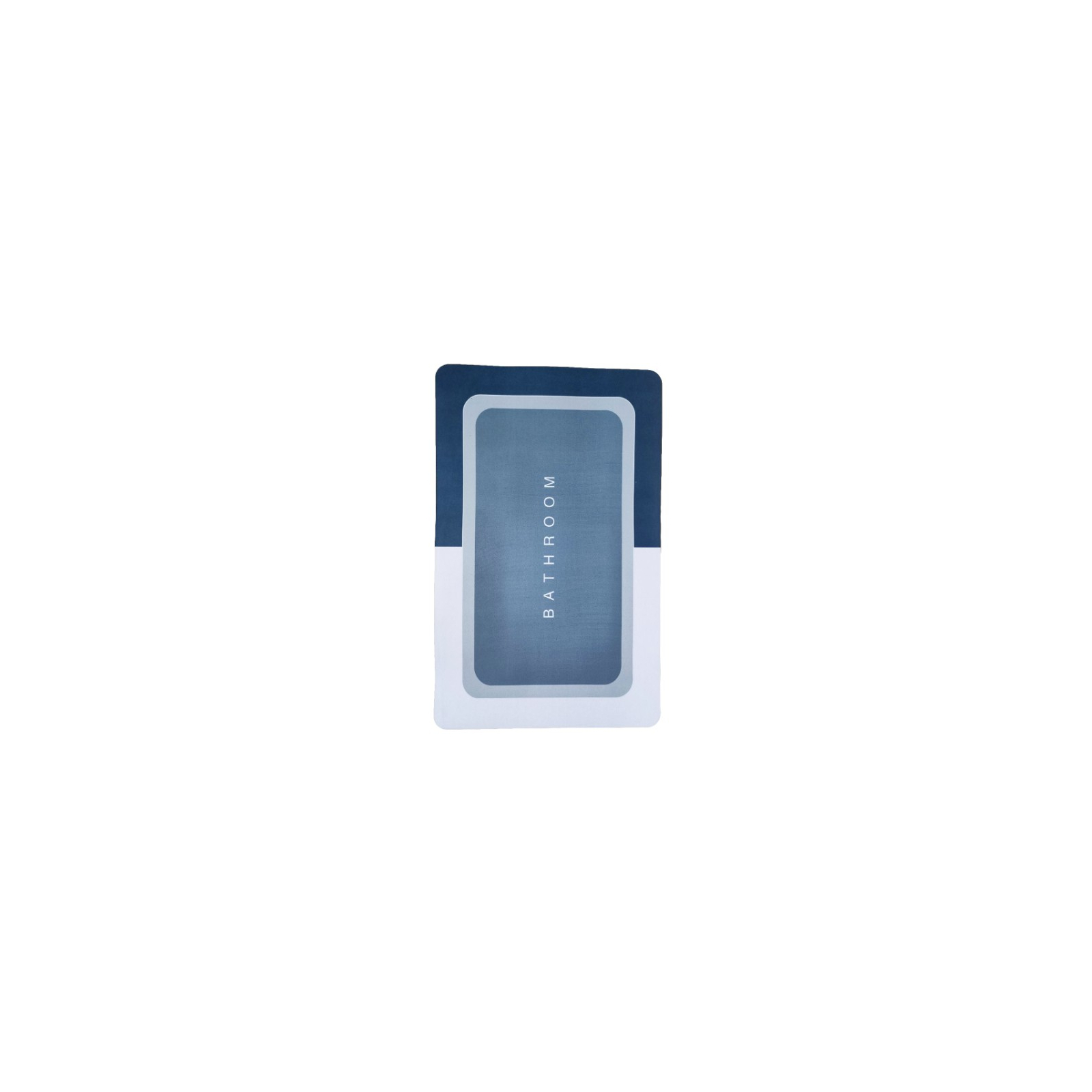 Коврик для ванной Stenson суперпоглощающий 40 х 60 см прямоугольный светло-серый (R30937 l.grey-grey) изображение 2