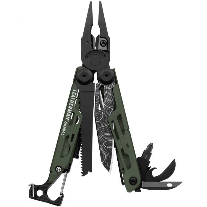 Мультитул Leatherman Signal Aqua Silver (833187)