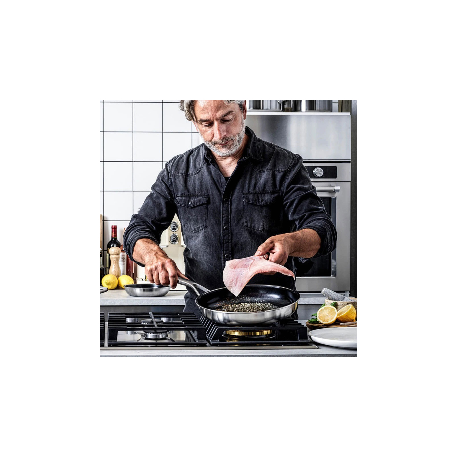 Сковорода KitchenAid MSS 28 см з керамічним покриттям (CC004950-001) изображение 5