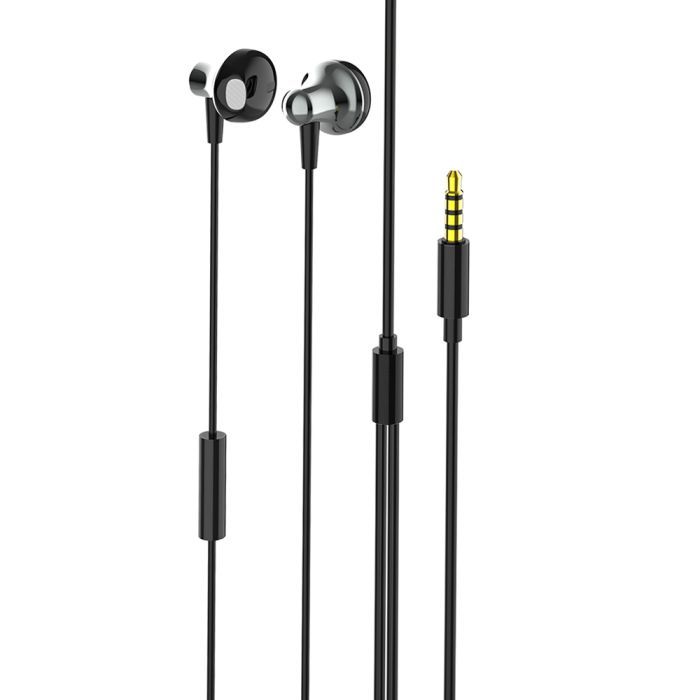 Навушники ColorWay Slim 3.5 mm Wired Earphone Blast 1 Black (CW-WD01BK) зображення 3