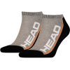 Носки Head Performance Sneaker 2 пари 781008001-235 Чорний/Сірий 35-38 (8718824546315)