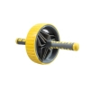 Ролик для пресса LiveUp Exercise Wheel 19 см жовтий LS3371 (6951376107616)