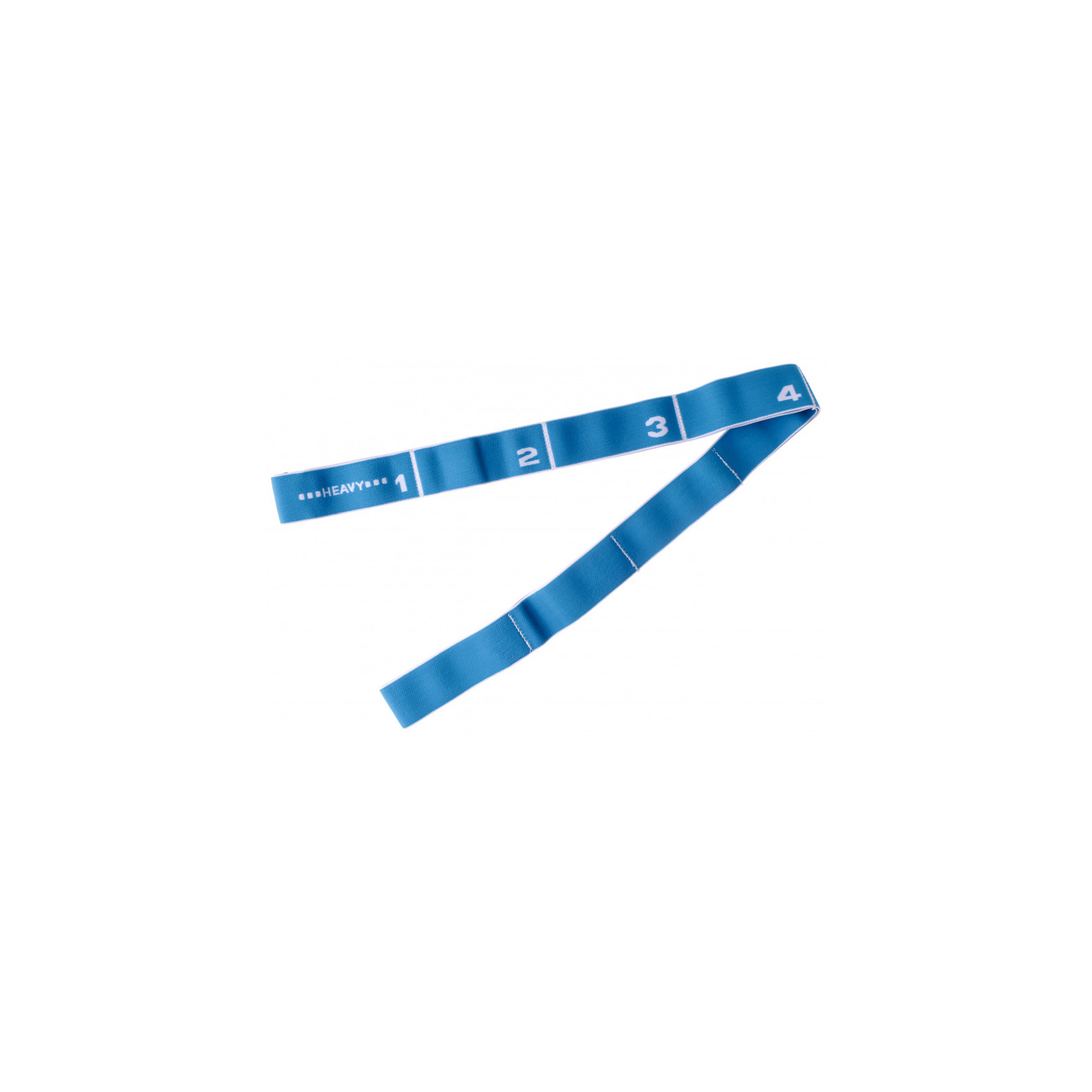 Еспандер LiveUp Resistance Band Heavy з петлями блакитний LS3660-H (6951376108682)