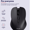 Мышка Trust Mydo Silent Wireless Black (25084) изображение 6
