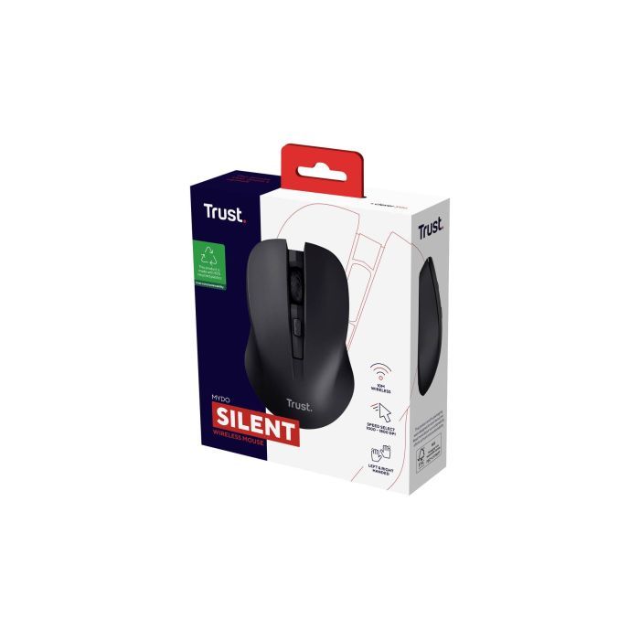 Мышка Trust Mydo Silent Wireless Black (25084) изображение 8
