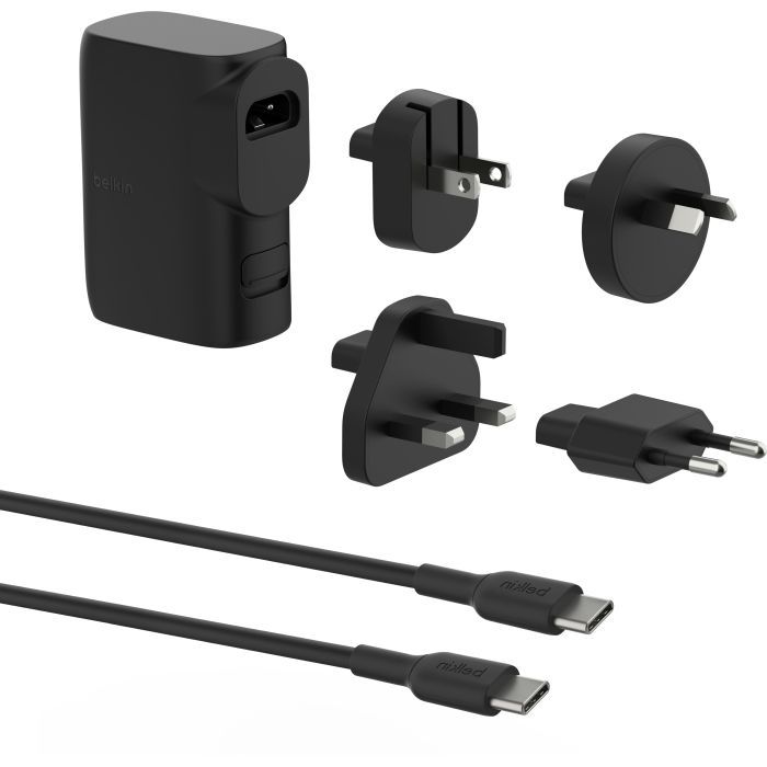 Зарядний пристрій Belkin USB-С 25W PD + PowerBank 5000mAh + cable USB-C 1m (BPZ003BT1MBK-B6) зображення 3