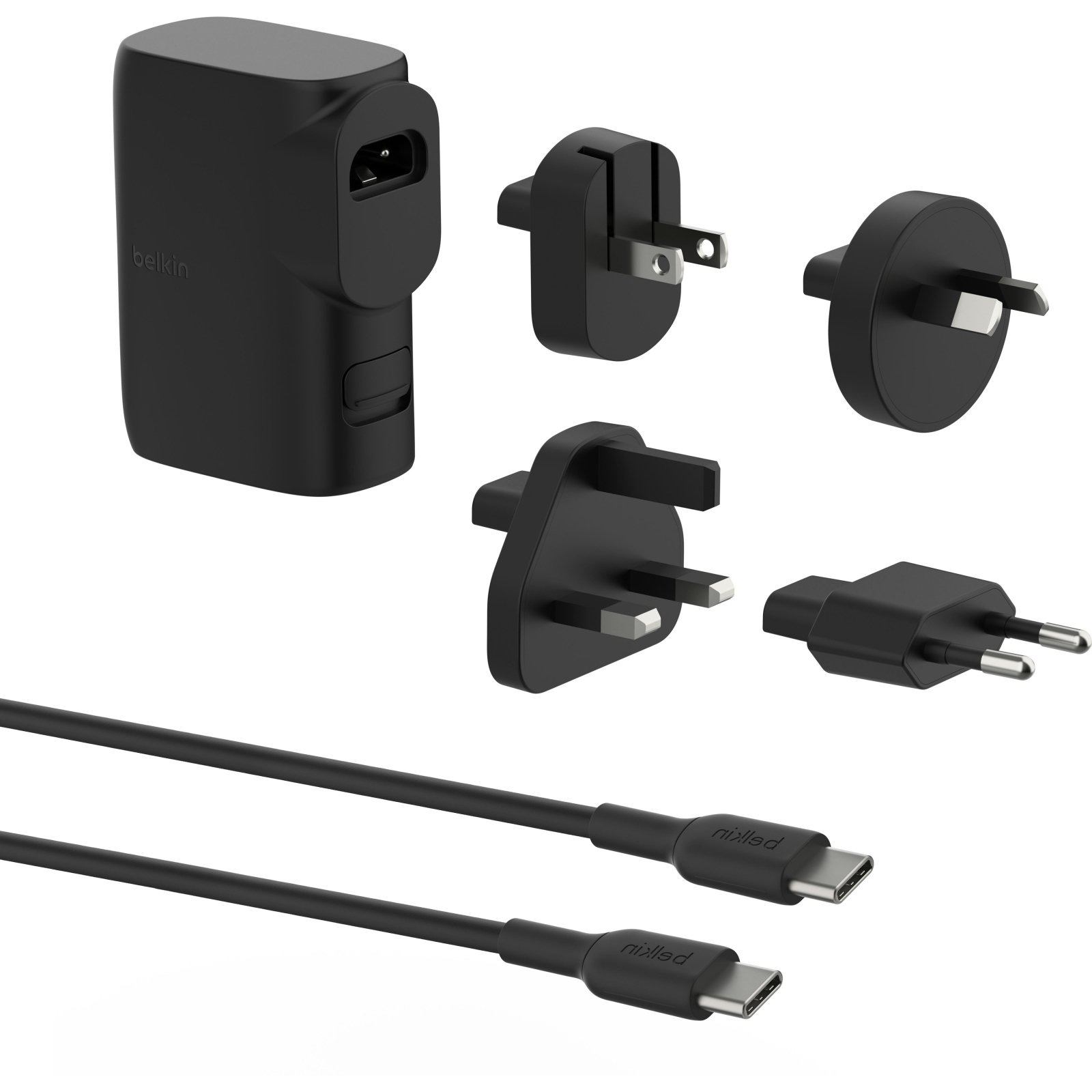 Зарядний пристрій Belkin USB-С 25W PD + PowerBank 5000mAh + cable USB-C 1m (BPZ003BT1MBK-B6) зображення 3