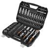 Набор инструментов Neo Tools 86шт, 1/2", 1/4", CrV, кейс (10-060) изображение 5