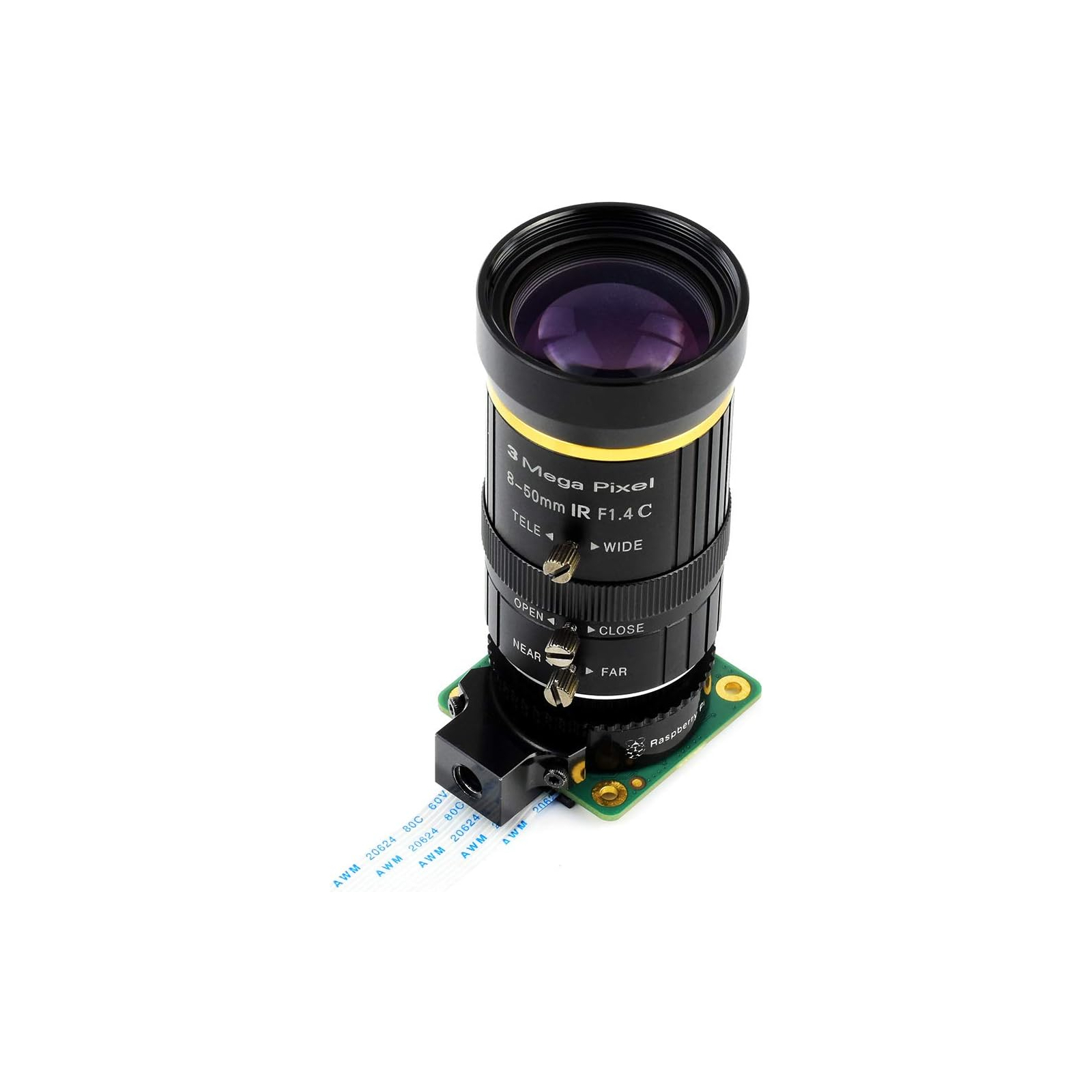 Объектив Waveshare 8-50mm Zoom Lens for Pi Camera Module (18245) изображение 7