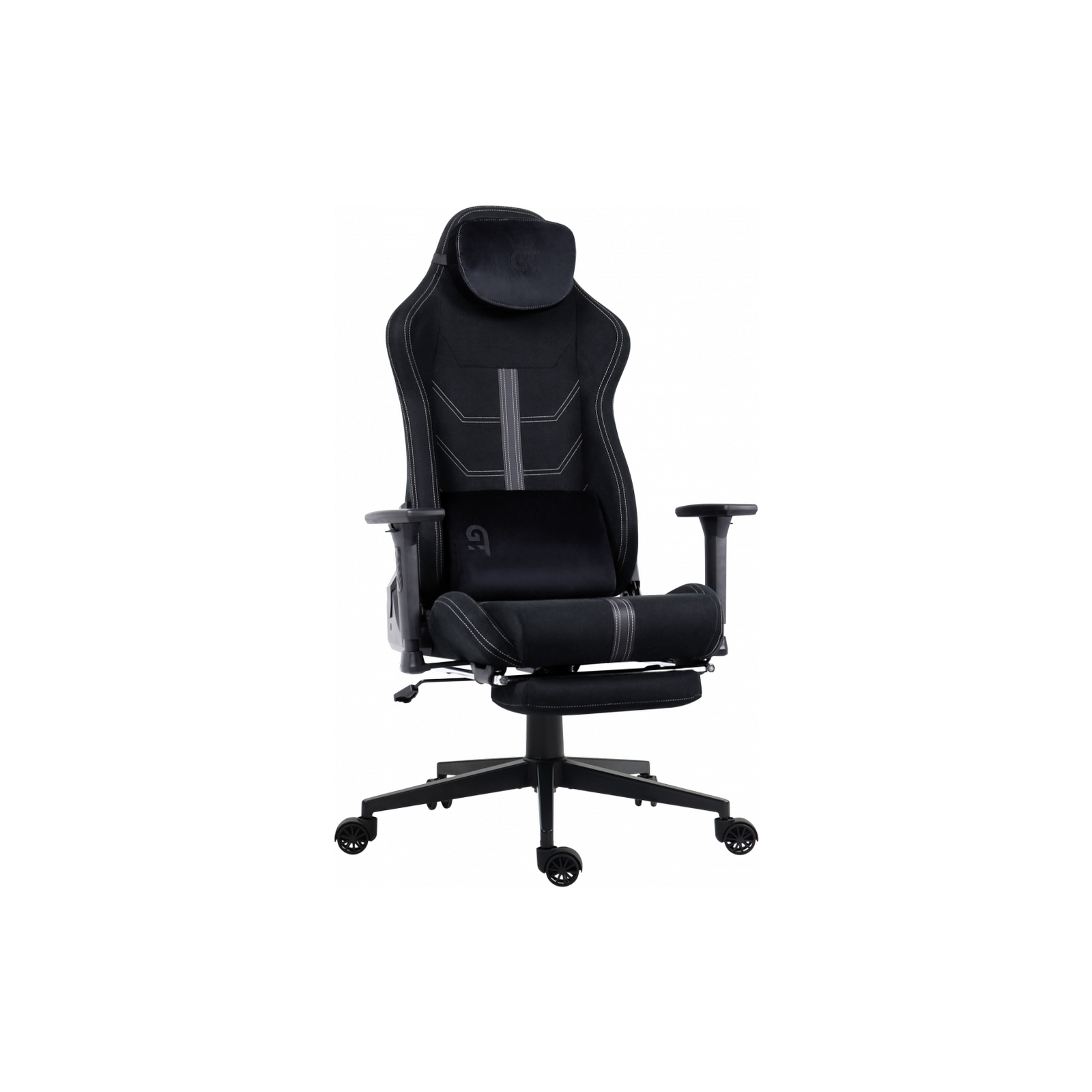 Крісло ігрове GT Racer X-2309 Black (X-2309 Fabric Black) зображення 2
