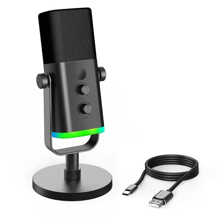 Мікрофон Fifine AM8W USB/XLR White (AM8W) зображення 4
