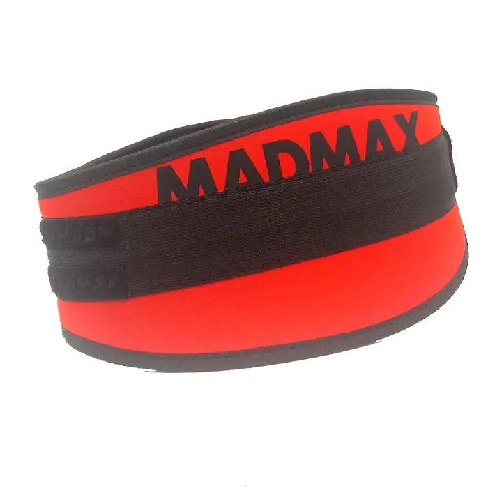 Атлетичний пояс MadMax MFB-421 Simply the Best неопреновий Red S (MFB-421-RED_S) зображення 2