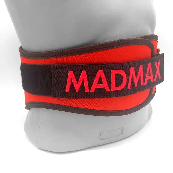 Атлетичний пояс MadMax MFB-421 Simply the Best неопреновий Red S (MFB-421-RED_S) зображення 5