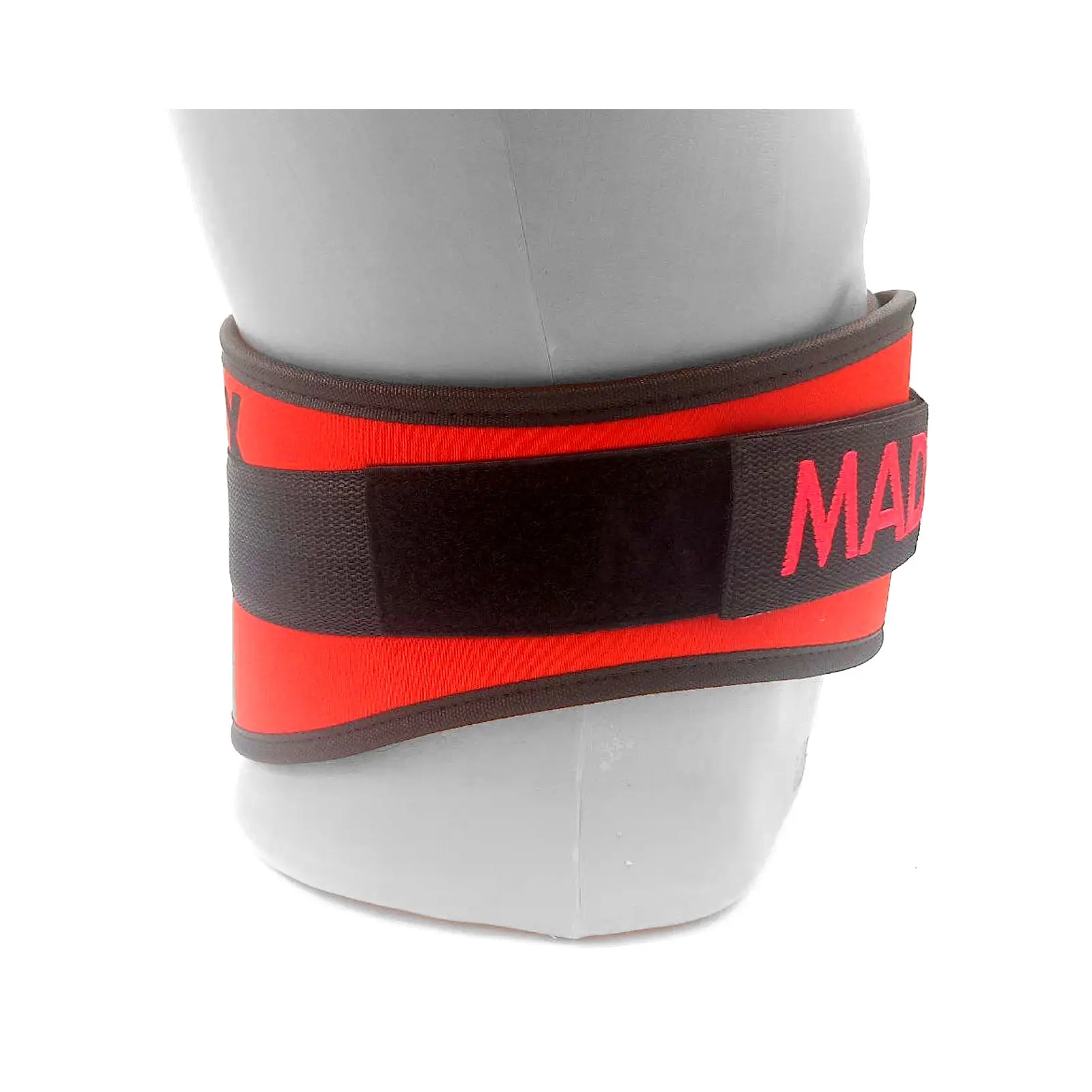Атлетический пояс MadMax MFB-421 Simply the Best неопреновий Red S (MFB-421-RED_S) изображение 6