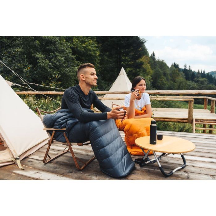 Спальний мішок Turbat Nox пуховий 250 grey/cheddar orange 195 см (012.005.0395) зображення 7