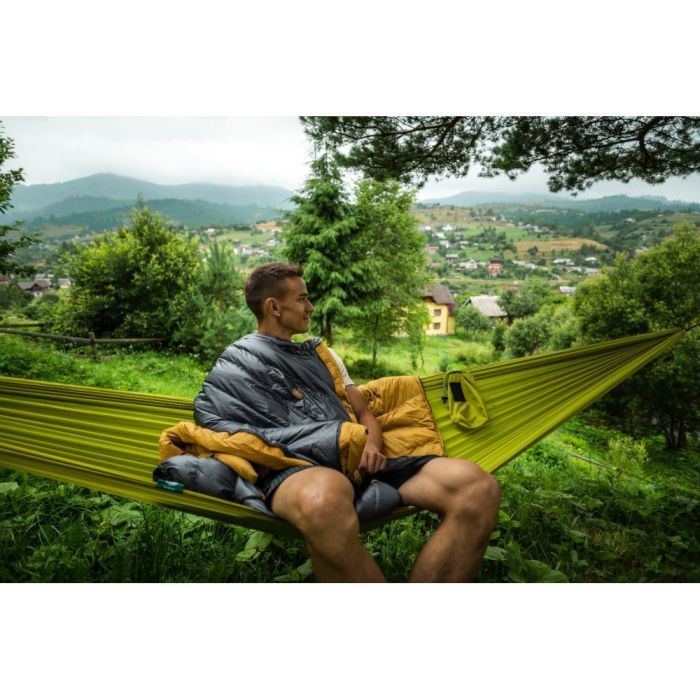 Спальний мішок Turbat Nox пуховий 250 grey/cheddar orange 195 см (012.005.0395) зображення 9