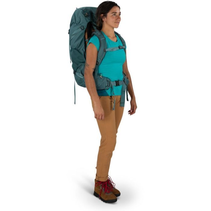 Рюкзак туристичний Osprey Renn 50 pediment grey/linen tan O/S (009.3529) зображення 6