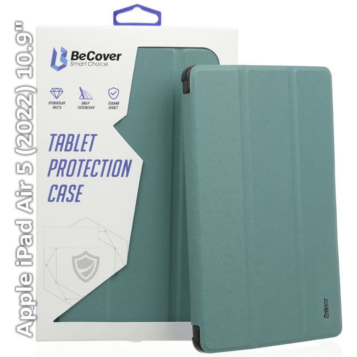 Чохол до планшета BeCover Tri Fold Hard Apple iPad Air (4/5) 2020/2022 10.9" Purple (709665) (709665)