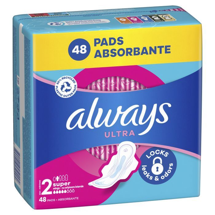 Гигиенические прокладки Always Ultra Super (Размер 2) 8 шт. (4015400403845) изображение 2