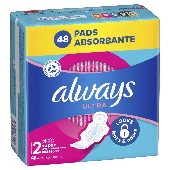 Гигиенические прокладки Always Ultra Super (Размер 2) 48 шт. (8700216450294) изображение 2