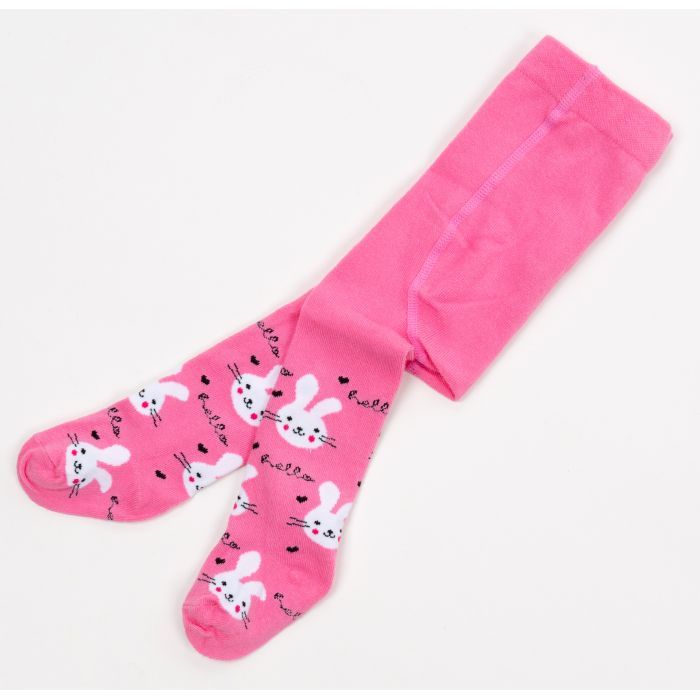 Колготки дитячі Bross із зайчиком (17573-0-6G-peach) зображення 2