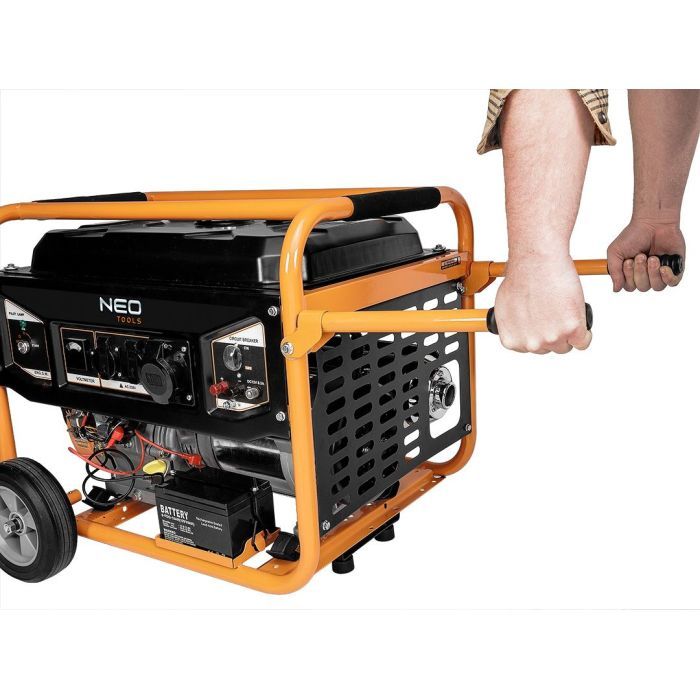 Генератор Neo Tools 230V, 1 фаза, 6/6.5kW, електростарт, AVR (04-731) зображення 7