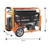 Генератор Neo Tools 230V, 1 фаза, 6/6.5kW, електростарт, AVR (04-731) зображення 8