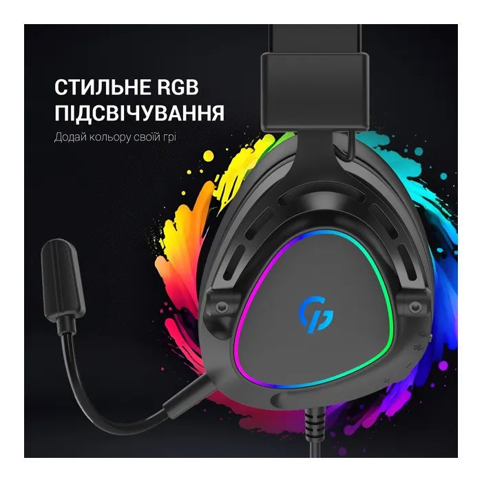 Наушники GamePro HS783 RGB Black (HS783) изображение 10